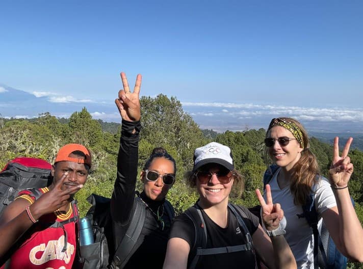 Climb2Kili momento di viaggio da Tanzania